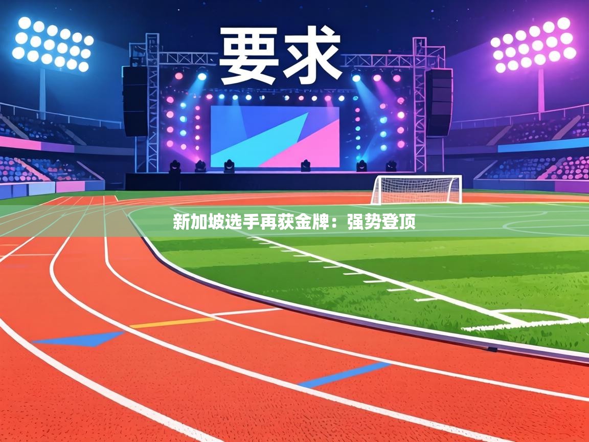 新加坡选手再获金牌:强势登顶 第2张